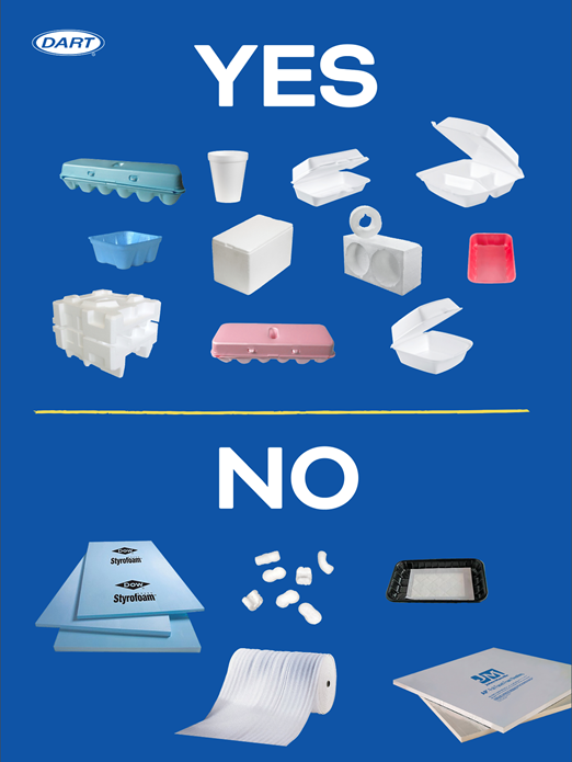 Styrofoam Recycling, Polystyrene Recycling, EPS Recycling